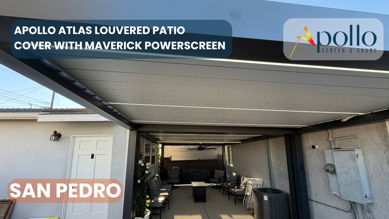 Apollo Atlas Louvered Patio Cover with Maverick PowerScreen-San Pedro, CA (1).jpg